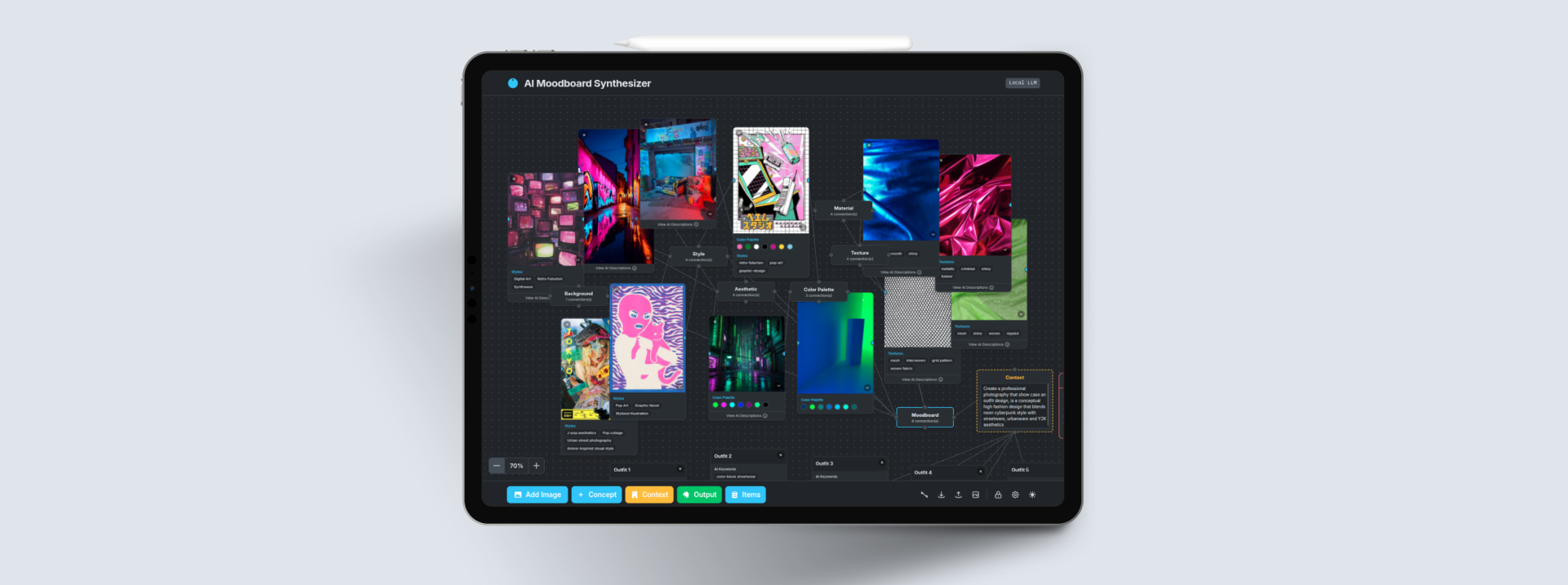 AI Moodboard to Product